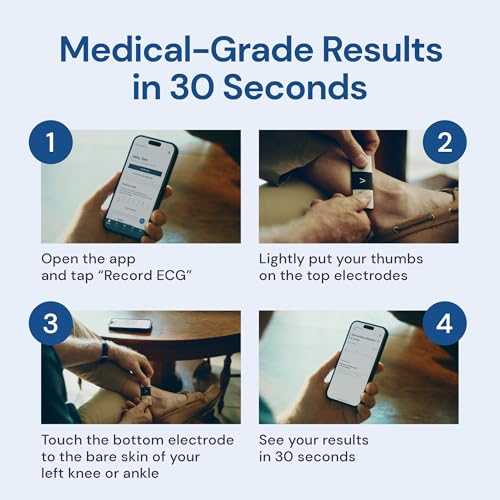 KardiaMobile Six-Lead Personal ECG Monitor - Detect AFib from Home - by AliveCor