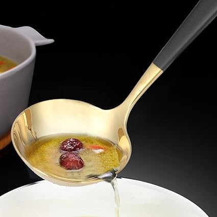 Junluck Cuchara de Cocina, Cuchara Redonda, Cuchara de Servir ...