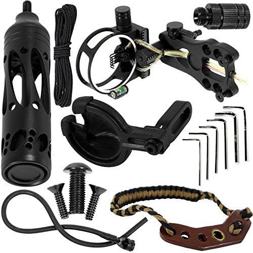 LIVABIT Archery X Compound Bow Upgrade Bundle Accessories Set Micro Adjustable Sight