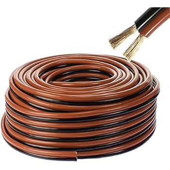 VOODOO 8 True AWG spec Gauge Red Black Zip Wire Cable Power Ground Stranded Car (25 FT)