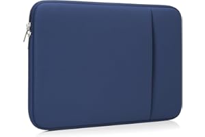 Laptop Sleeve Case for MacBook Neo 13 inches A3404 2026 A18 Pro with 2 Pockets Bag Accessories (Blue)