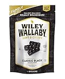 Kenny's Wiley Wallaby Gourmet Licorice, Black, 24