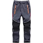 Toomett Kids Snow Pants girls Boys Waterproof Insulated Hiking Pants Youth Winter Warm Fleece Lined Ski Snowpants