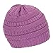 Gravity Threads Knit Soft Stretch Beanie Cap