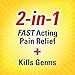 Lanacane First Aid Spray- 2-in-1 Pain Relief and Antiseptic Spray For Fast-acting Relief From Insect Bites, Cuts, Scrapes, and Burns, Cools and Soothes Instantly, With Benzocaine, 3.5 oz (Pack of 2)
