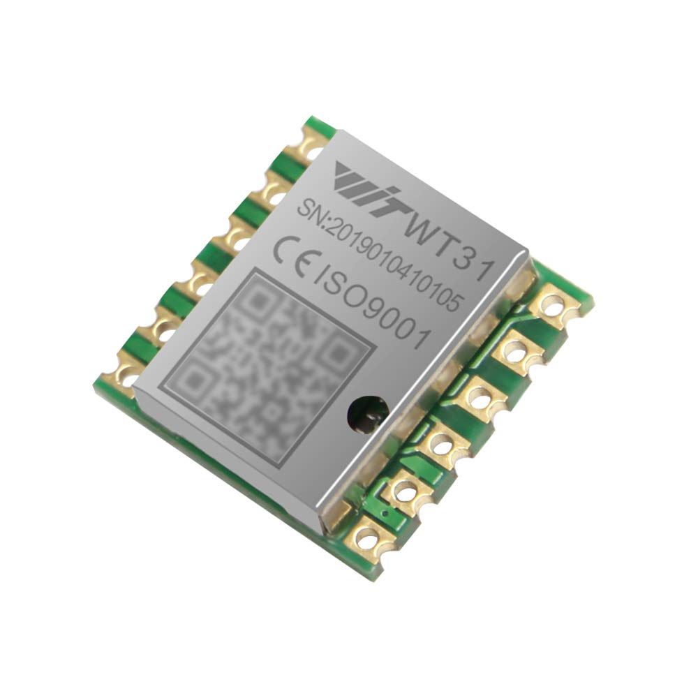 WT31N AHRS IMU Sensor 2 Axis Digital Tilt Angle (Roll Pitch) Inclinometer + 3 Axis Accelerometer (+-2g) Module TTL 3.3-5V Kalman Filter Transducer Support PC/Android Only For Static Test