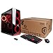 CyberpowerPC Gamer Xtreme GXIVR8020A5 Desktop Gaming PC (Intel i5-8400 6 Core Processor, AMD RX 580 4GB, 8GB DDR4 RAM, 1TB 7200RPM HDD, WiFi, Win 10 Home 64-bit), Black - VR Ready