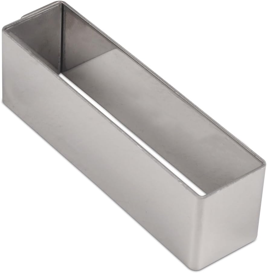 DeBuyer Rectangular Ring - 4 inch x 1 inch x 1 inch
