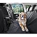 BarksBar Original Scratchproof Pet Seat Cover with Seat Anchors and Velcro Seatbelt Openings for Cars, Trucks & SUVs, Water Resistant & Hammock Barrier Convertible - Extra Large, Black