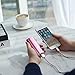 [Upgraded] Yoobao 5200mAh Candy-Bar Sized Ultra Compact Power Bank, YB-6012 Small Portable Charger External Charger Battery Backup Powerbank for iPhone, Samsung Galaxy, Cell Phones and More - Pink