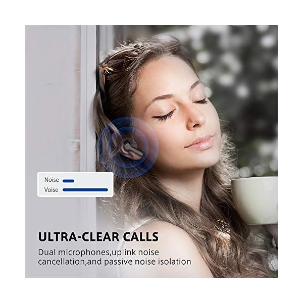 Wireless-Headphones-Boltune-Bluetooth-50-Stereo-Headphones-True-Wireless-in-Ear-Earbuds-IPX7-Waterproof-Wireless-Eardphones-with-Quick-Charging-CaseBuilt-in-Mic-3D-Stereo-40Hrs-Playtime Wireless Headphones, Boltune Bluetooth 5.0 Stereo Headphones True Wireless in-Ear Earbuds IPX7 Waterproof Wireless…