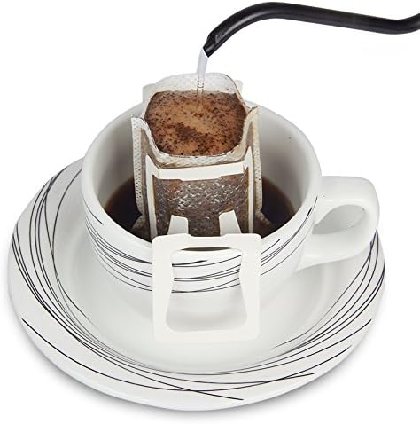 TTqp.home 50Pcs / Pack Drip Coffee Cup Filter Bags Hanging Cup Coffee Filters Coffee and Tea Tools