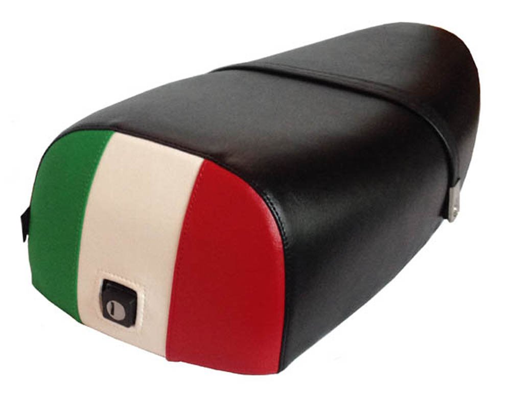 Genuine Stella Scooter Cheeky Seats Italian Flag Rear Seat Cover