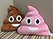 MagicEB PONATIA 13'' Smile Poop Pillow Emoji Smiley Cute Stuffed Toy Gift for Kids Children 32 cm
