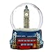 London Snow Globe with Big Ben and Union Jack Flag, (3.5 Inches Tall), 65mm London Snow Globe