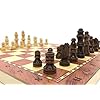 Stands-Out-Supplying-Outstanding-Gifts-Chess-Set-Fold-Away-Board-Quality-Handmade-Wooden-Pieces-Complete-FIDE-Compliant-Stimulate-Your-Brain-Exercise-Your-Mind-24-cm-240-mm-10-inch Mind Games Wooden Chess Set - Pocket Travel Sized - 24 x 24 cm - Fold Away Board with Storage - Handmade - Traditional…