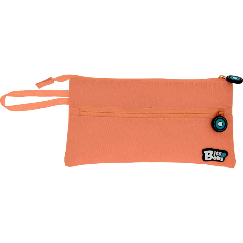Grafoplas Bits & Bobs 37543883 Flat Pencil Case Coral 23.5 x 12 cm