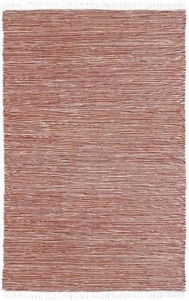 Complex Chenille Flat Weave Rug, 5-Feet by 8-Feet, Copper