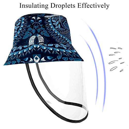Abstrakte Textur, Anti-Spuck-Hut, Anglerhut, Anti-Spritzer, Sicherheits-Abdeckung, winddicht, staubdicht – Bild 3