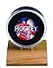 NHL Light Wood Puck Holder, Small, Clear