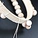 Hagao Natural Wood Beads Round Ball Wooden Loose Beads Unfinished Wood Spacer Beads for Craft-Making 300pcs (10mm)