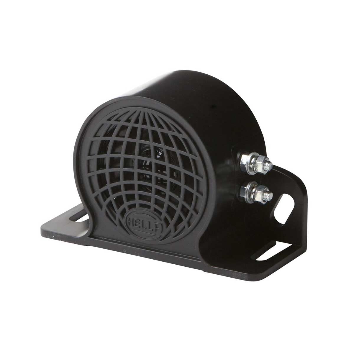 HELLA Back-up Alarm BM10 - 110dB(A) - Loud Tone - Housing Colour: Black - Bolted - Plug: Screw Contact - Quantity: 1 - 3SL 009 148-141