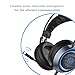 SOMIC G951 USB Plug Stereo Sound Gaming Headset for PC, PS4, Laptop, with Vibration Bass,Mic &RGB LED Lights (Black)thumb 4