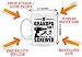 If Grandpa Can't Fix It We're All Screwed 11 Oz White Ceramic Grandfather Coffee Mug Funny Grandad Coffee Mug | Novelty Birthday Mugs
