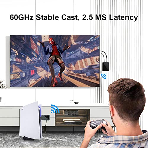 PeakDo Wireless HDMI 4K Transmitter Receiver 4K 100ft, Straming UHD