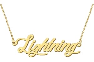 Aoloshow Personalized Name Necklace Custom Any Name Necklaces Jewelry for Womens New Mom Bridesmaid Gift