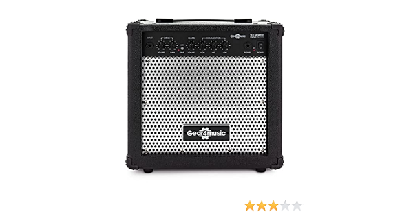 Amplificador de Guitarra Eléctrica de Gear4music - 25W : Amazon.es:  Instrumentos musicales