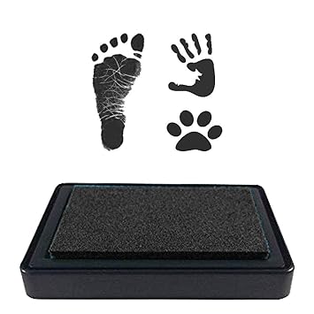 stamp baby footprint