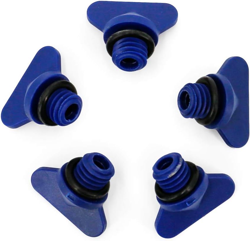 UTSAUTO Manifold Engine Block Drain Plug Kit & ORing Replacement for