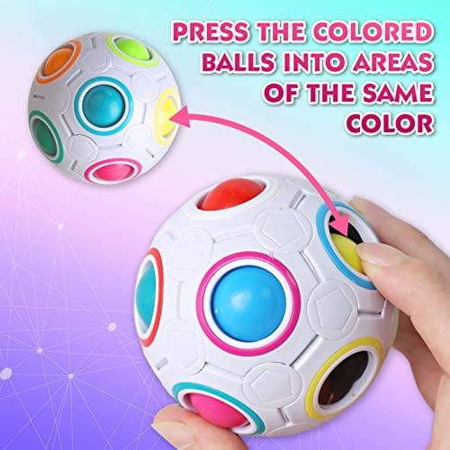 Fidget Toys Box for Girls Boys, FunKidz Fidget Pack for Kids Ages 1012 Bundle with Simple