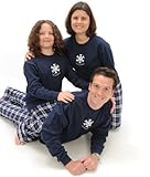 Love Your Family Winter Snowflake Holiday Clothing Set; Choose Kids or Adult