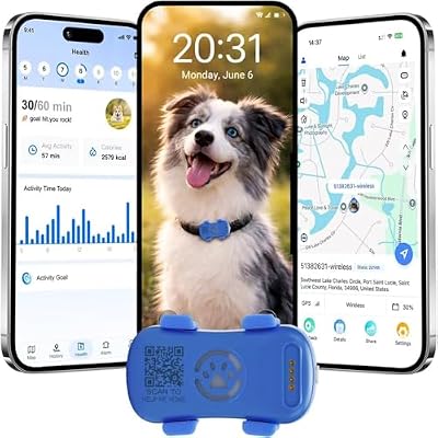 Localizzatore gps per cani,4G gps gatto, più avvisi intelligenti