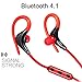 Bluetooth headphones, Wireless Ergonomic Earhook Design headset for sports&Running, Stereo Earphones with build-in Microphone Sweatproof and Noise Chancelling, Bluetooth 4.1 for smartphones (1)