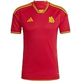 adidas mens As Roma Men's Home Jersey 23/24