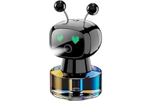 Suapouen Smart Fashion Cute Robot Car Air Purifier Car Ornaments Home Office Aromatherapy Machine