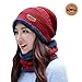 Women Fashion Hats HINDAWI Thick Knit Skull Cap Warm Winter Snow Slouchy Beanies