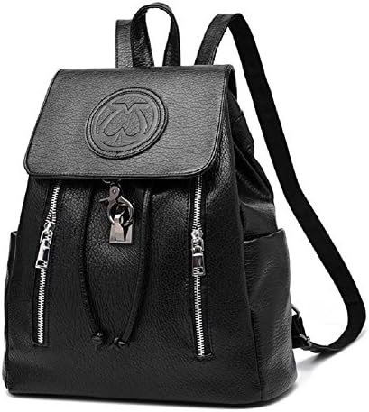 Xshelley Women Girls Ladies Leather Backpack Shoulder Bag Fashion PU Rucksack Schoolbag Travel Outdoor bag