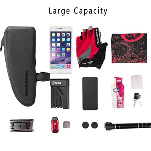 image for RockBros Bike Frame Bag Water Resistant Top Tube Bag Bicycle Front Pho