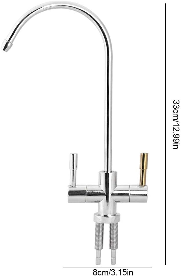 1 4 Double Holes Sink Faucet Tap Chrome Reverse Osmosis Ro Drinking Water Filter Faucet Drinking Water Filter Lecxin Faucet Sink Water Filtration Softeners Business Industry Science Umoonproductions Com