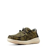 ARIAT Men's Hilo, Black/Moss Green, 9 Wide