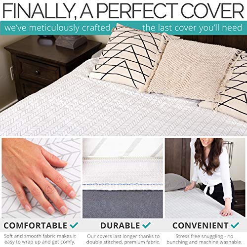 Kip & Nod Premium Removable Duvet Cover for Weighted Blanket 60 x 80