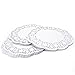 WushXiao BestBlue Paper Lace Doilies 10.5 Inch Set of 180