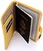 Zoppen Passport Holder Cover Wallet for Women Rfid Blocking Travel Wallet Id Card Case (#4 Mustard Yellow)