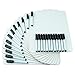 Lockways Dry Erase Lapboards Whiteboard, Dry Erase Board 9 x 12 Inch, 12 White Boards, 24 Dry Erase Markers for Kids, Students, Children, Teachers, Classroom, School