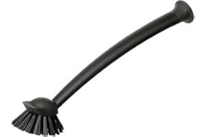 IKEA Dish-Washing Brush, Black,Polypropylene Plastic Polyester Synthetic Rubber(Length : 29cm)