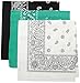 Levi's Men's 3 Pack Printed Bandana Set